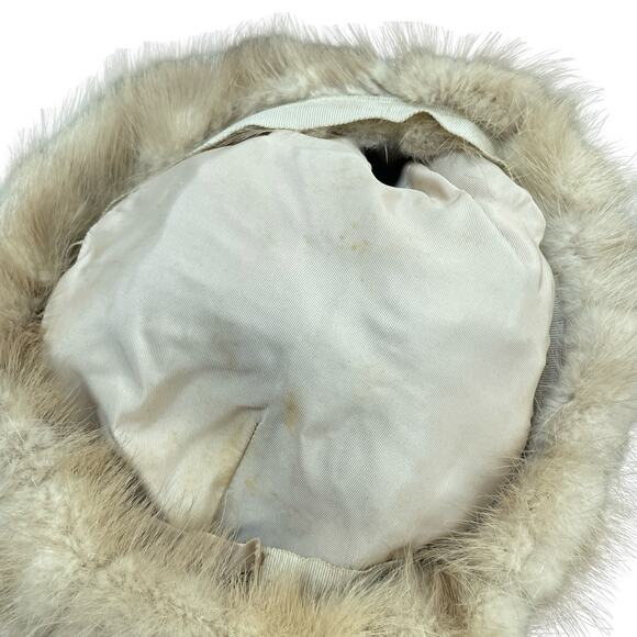 Bloomingdales ILGWU Union Made Vtg 1960s Blonde Fur Cossack Hat Zhivago Glam main image 9